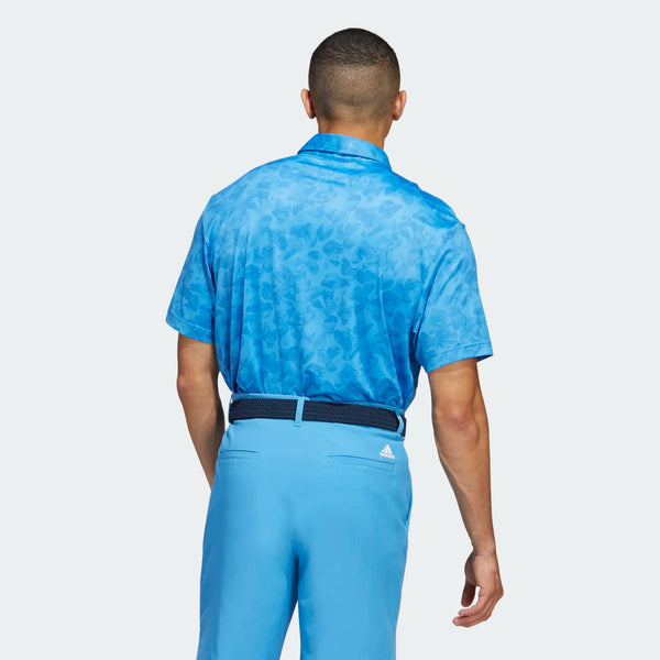 ADIDAS MEN'S PRISMA-PRINT GOLF POLO SHIRT - PULSE BLUE – Pin High UAE