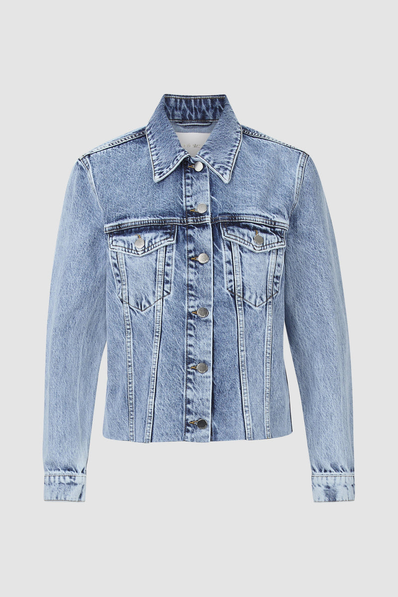 royal blue denim jacket