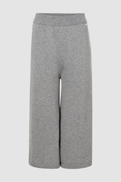 Knitted culottes with cashmere