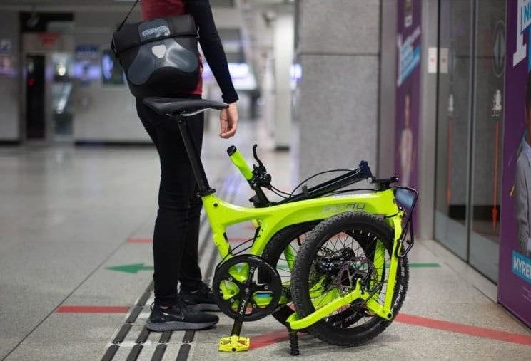 foldable bike mrt