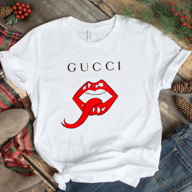 gucci lips shirt
