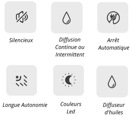 Longue Autonomie - Humidificateur Air Pro