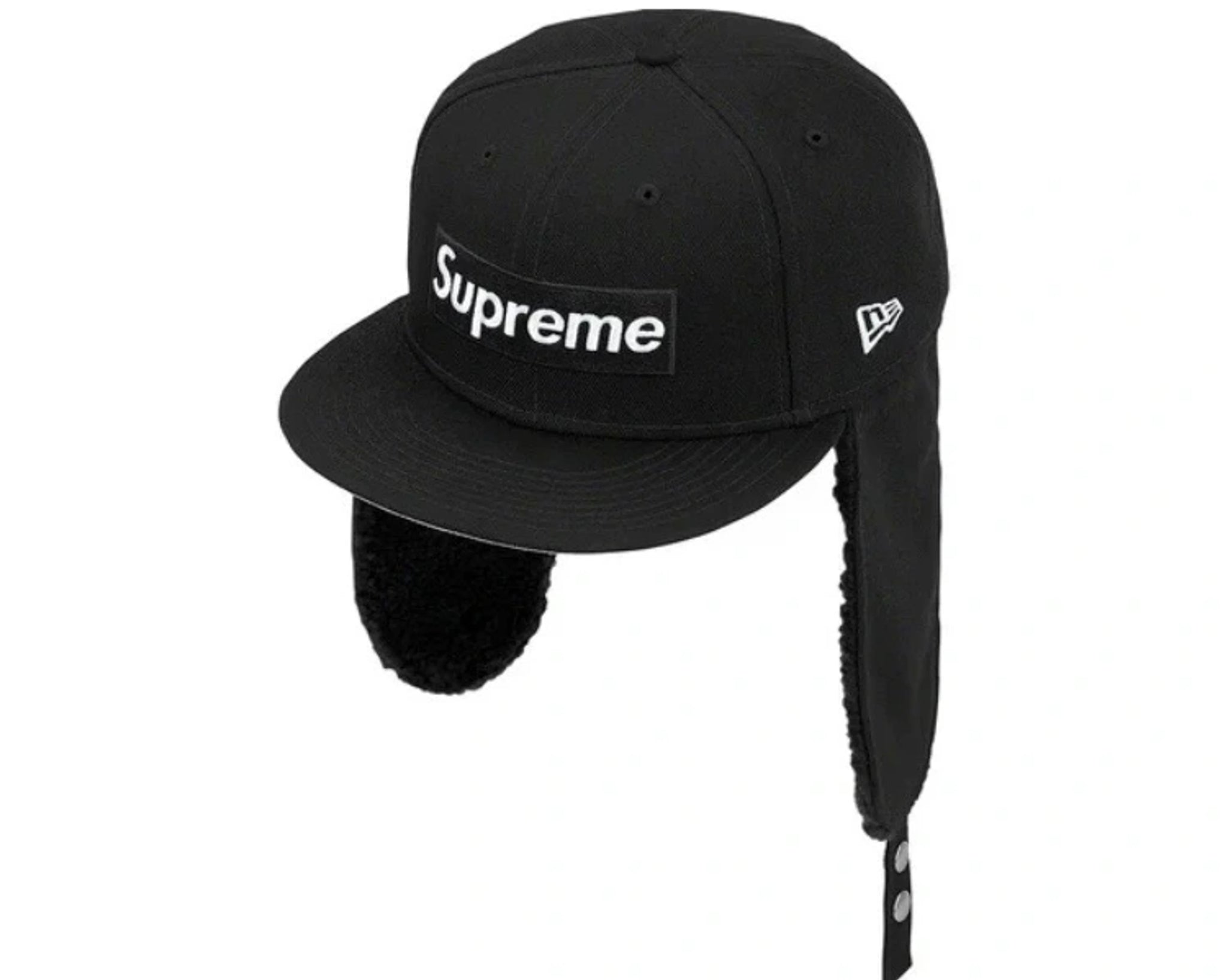 earflap box logo new era