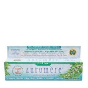 auromere fresh mint toothpaste