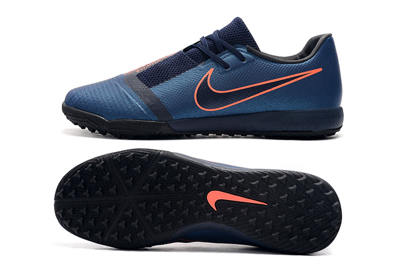 chuteira nike phantom azul society