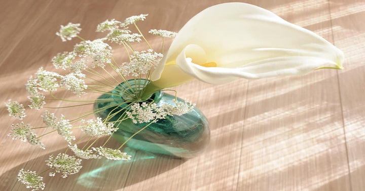 花をおしゃれに飾る花器 シンプルなガラス製花瓶などをご紹介 大人の焼き物