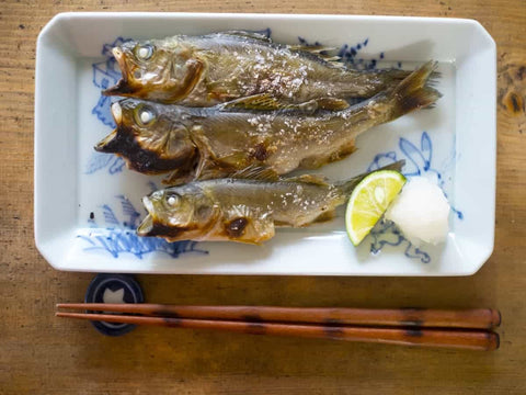 有田焼と焼き魚