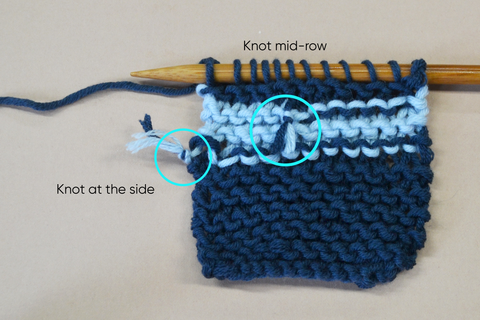 How to join a new skein of yarn (for beginners) 