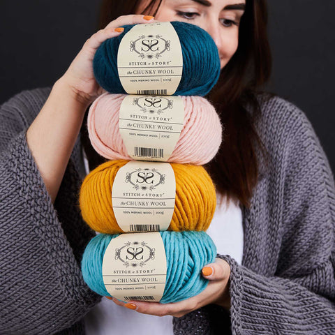 Shop the Chunky Wool packs of 10