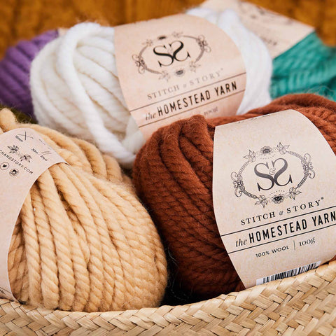 Shop for Homestead packs of 10 yarns