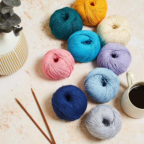Shop Eco Cotton packs of 10 yarns