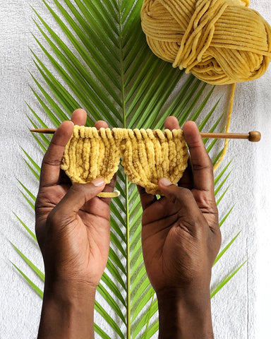 Shop the Sloth knitting kit at Stitch & Story