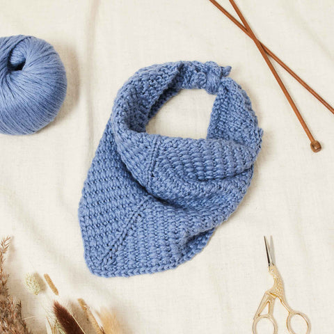 Spring Easy Scarf free knitting pattern
