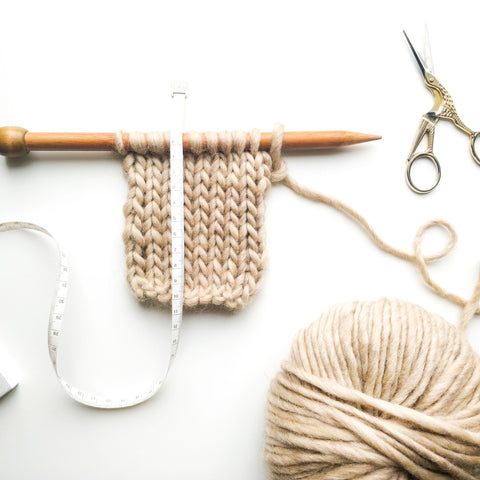 How to knit a swatch