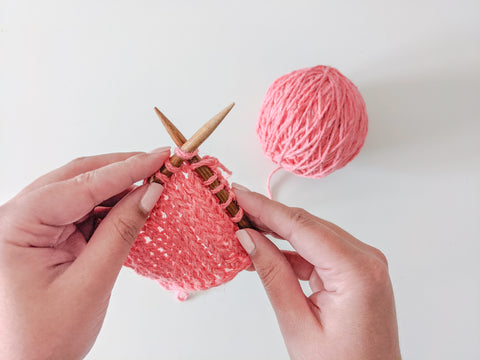 How to wind a hank of yarn by hand