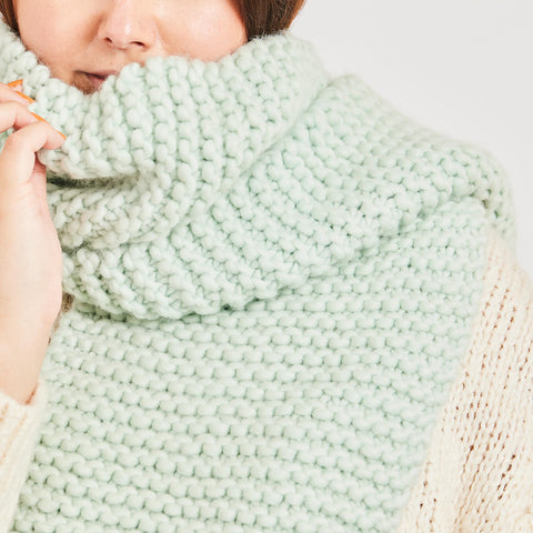 Shop the grazier scarf knitting kit