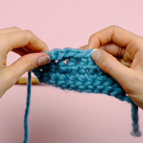 How to undo crochet stitches