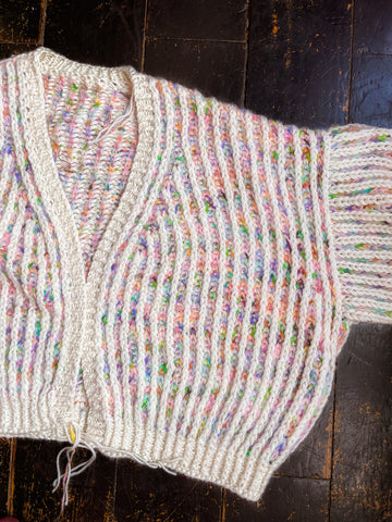 How to stay focused on long knitting projects by Lydia Morrow