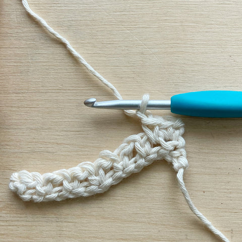 How to crochet moss stitch