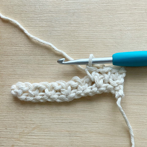 How to crochet moss stitch