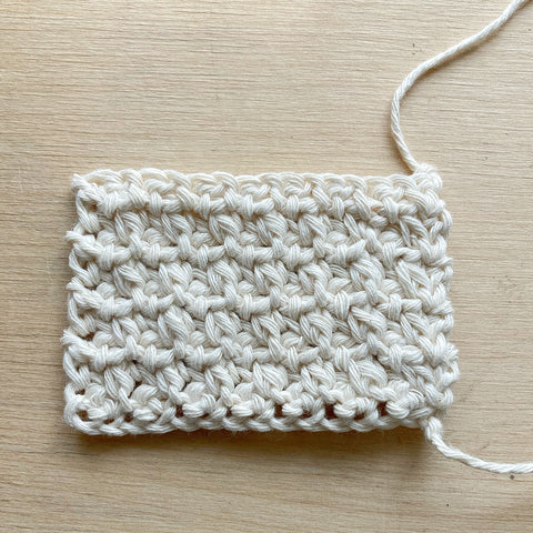 How to crochet waffle stitch