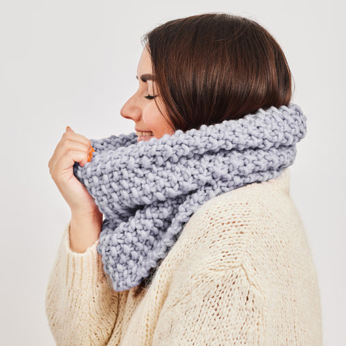 Chunky Simple Scarf Knitting Kit