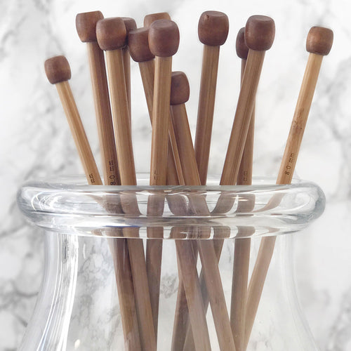 Wood Knitting Needle Dowels - 12 long (Pair) - A Child's Dream