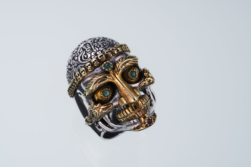 Tibetan Monk Skull Ring｜チベタン・モンク・スカル・リング｜ZOCALO