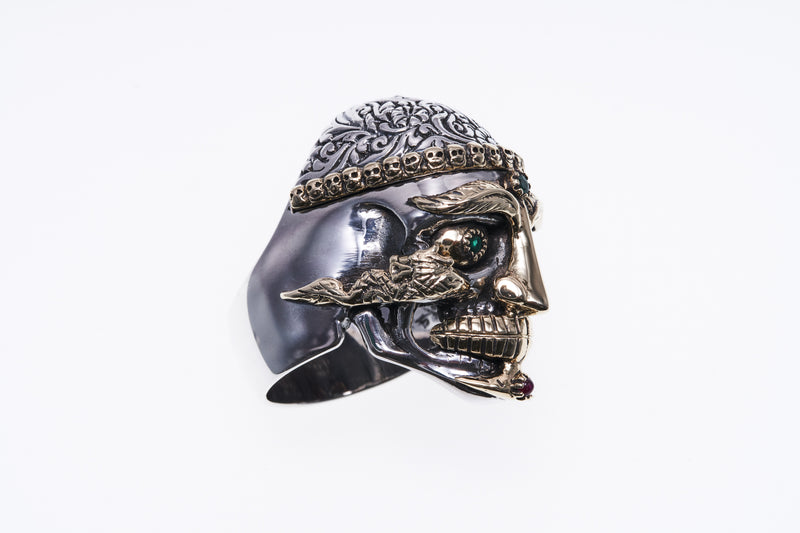 Tibetan Monk Skull Ring｜チベタン・モンク・スカル・リング｜ZOCALO