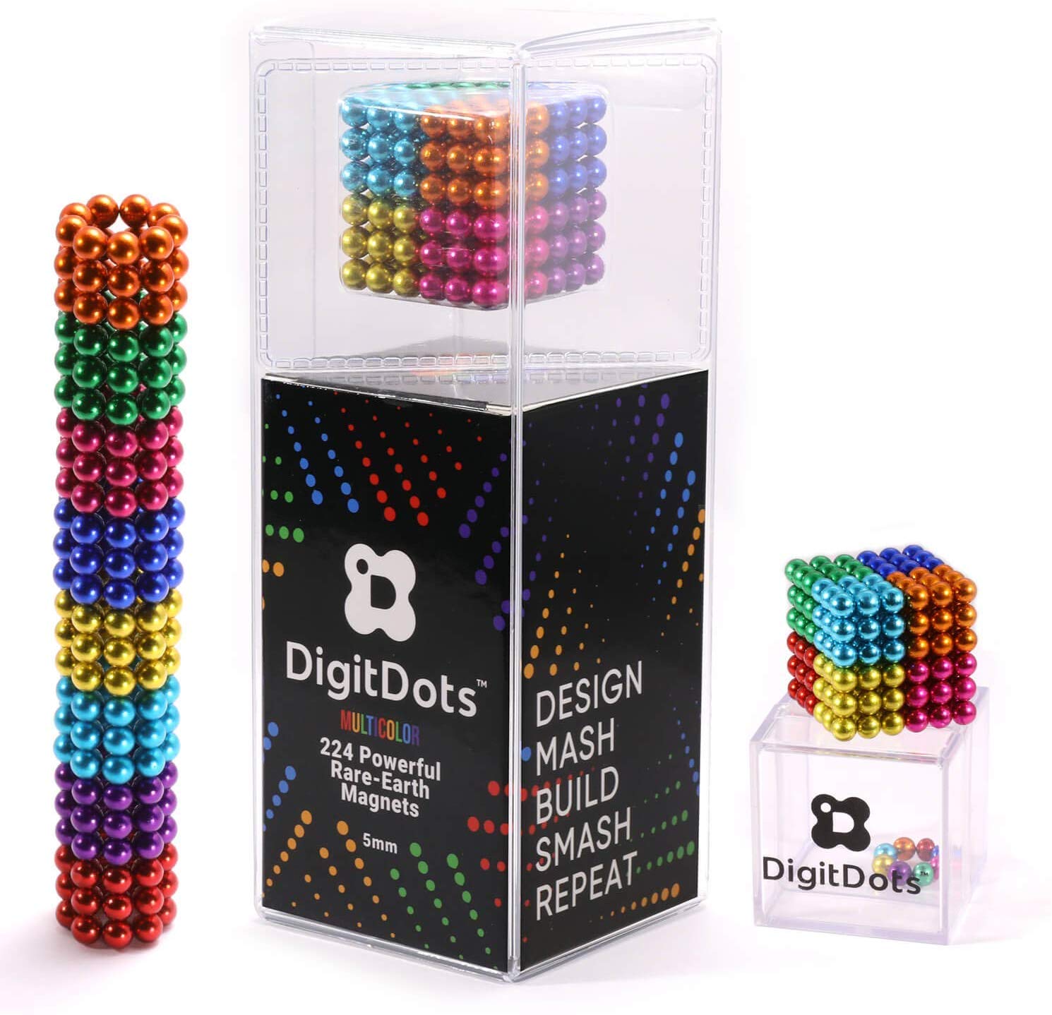 with magnetic balls