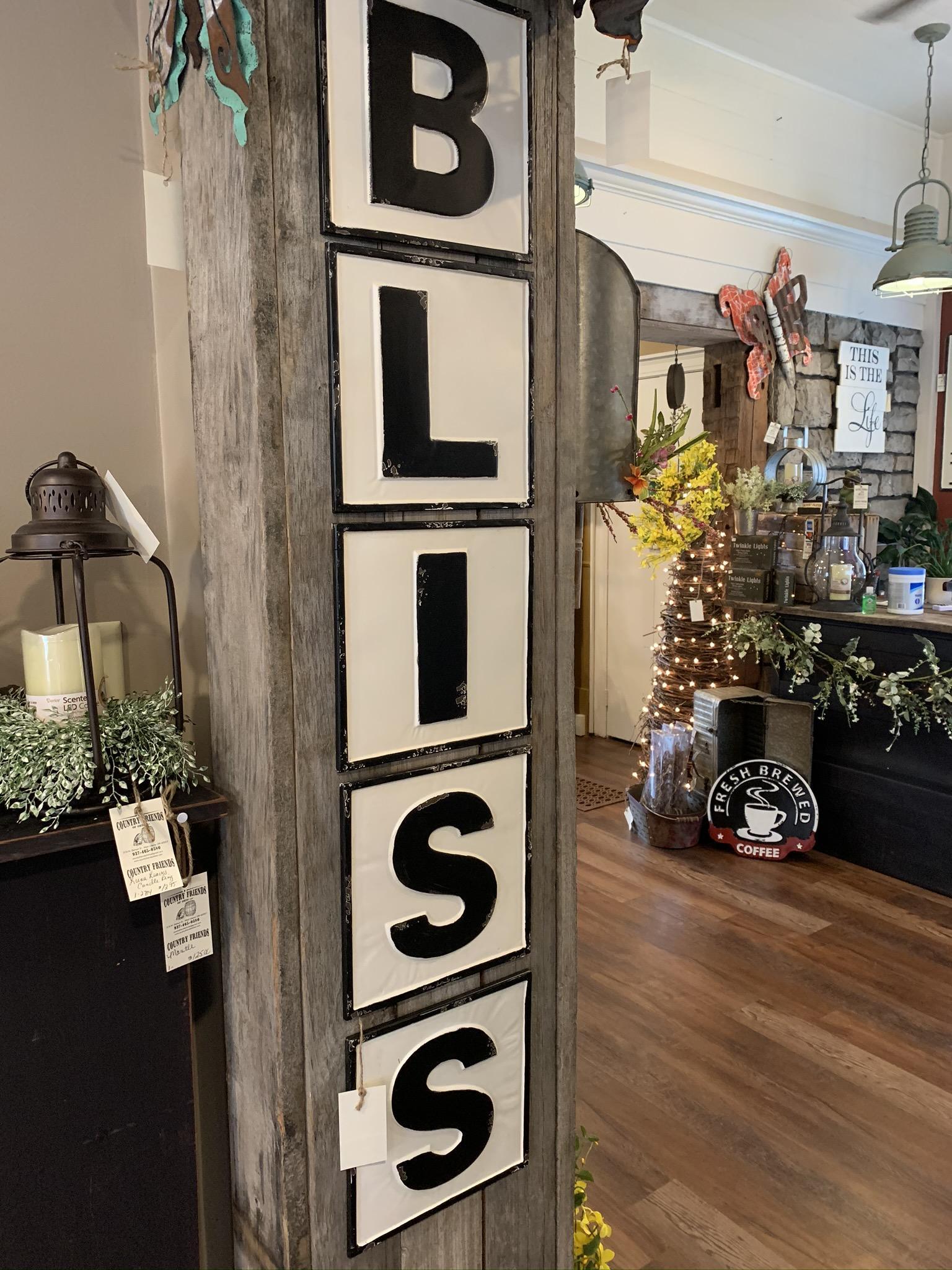 Metal Bliss Sign