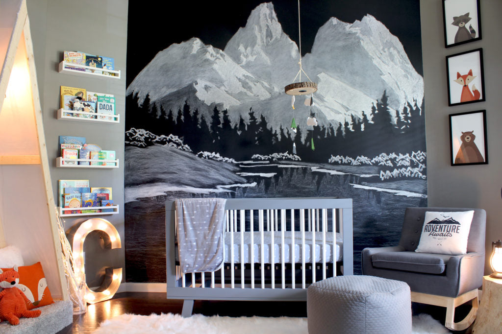 Mountain Themed Nursery | 5 Trendy and Unique Nursery Themes for 2017 | Baby Aspen