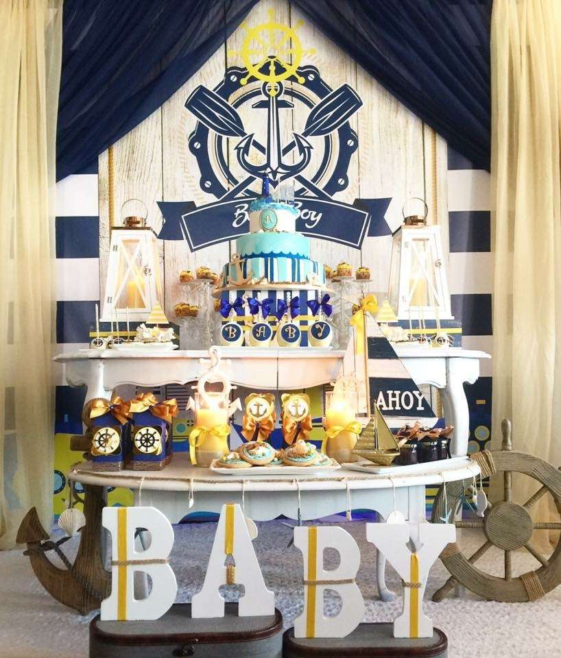 Ahoy It's a Boy | 8 Baby Shower Themes for Boys | Baby Aspen