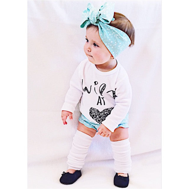 Baby in @BabyAspen Cupcake Bloomers | @ania_james on Instagram