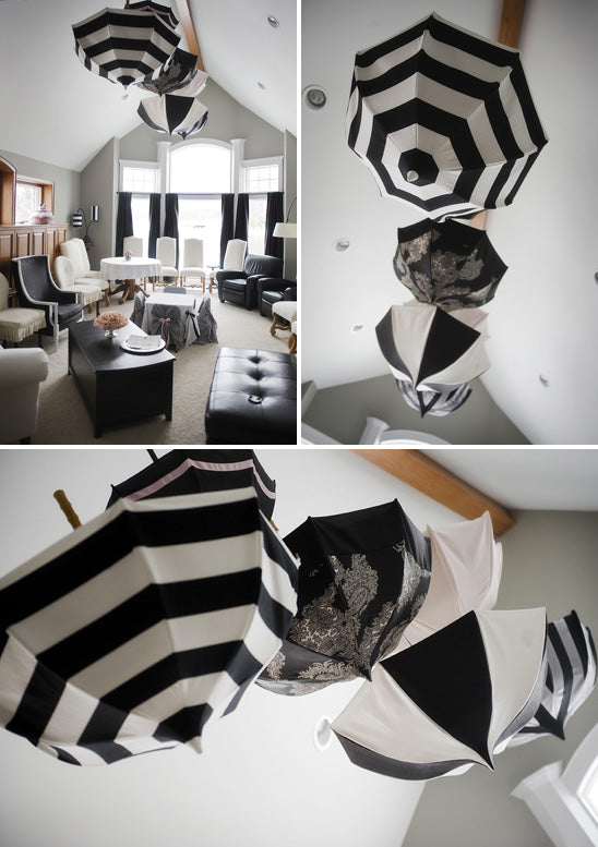 Black and White French Inspired Baby Shower | The Little Umbrella