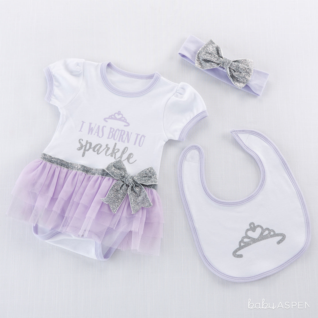 Born To Sparkle Outfit | Magical Gifts For Your Fairy Princess | Baby Aspen