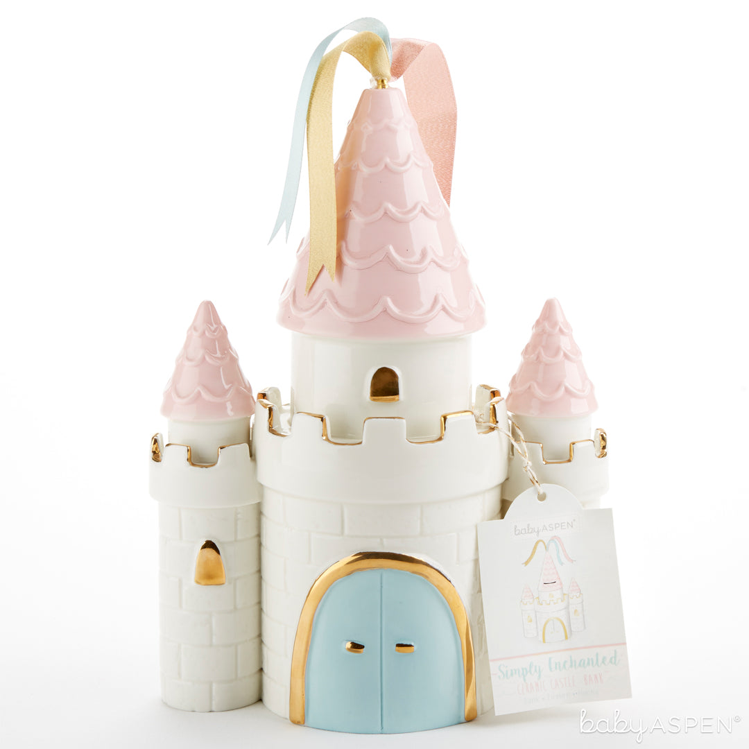 Castle Bank | 5 Simply Enchanted Gifts for Baby Girl | Baby Aspen