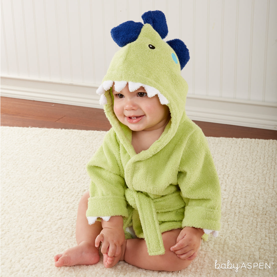 Dinosaur Robe With Baby | Dino-mite Gifts For Baby | Baby Aspen