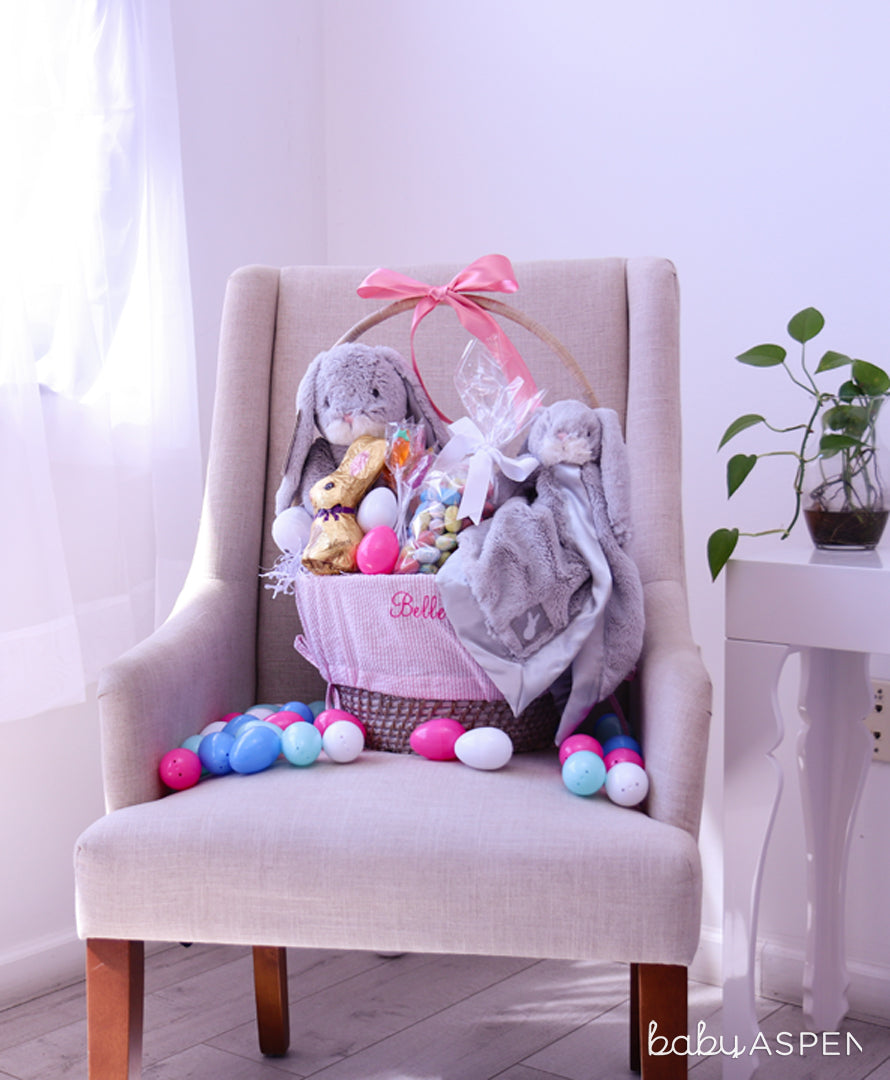 Easter Basket In Room | A Sweet Easter Basket DIY | Baby Aspen