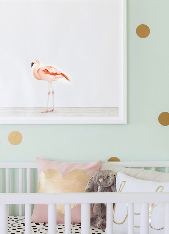 Flamingo Nursery | The Animal Print Shop by Sharon Montrose