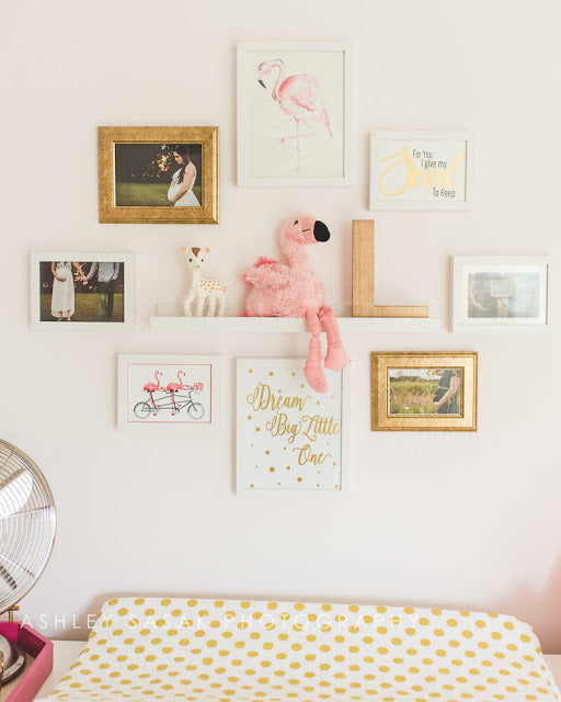 Flamingo Nursery Ashley Sasak Photography