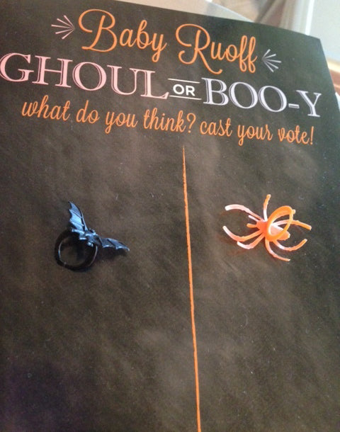 Ghoul or Boo-y | Spooktacular Halloween Baby Shower Ideas | Baby Aspen Blog