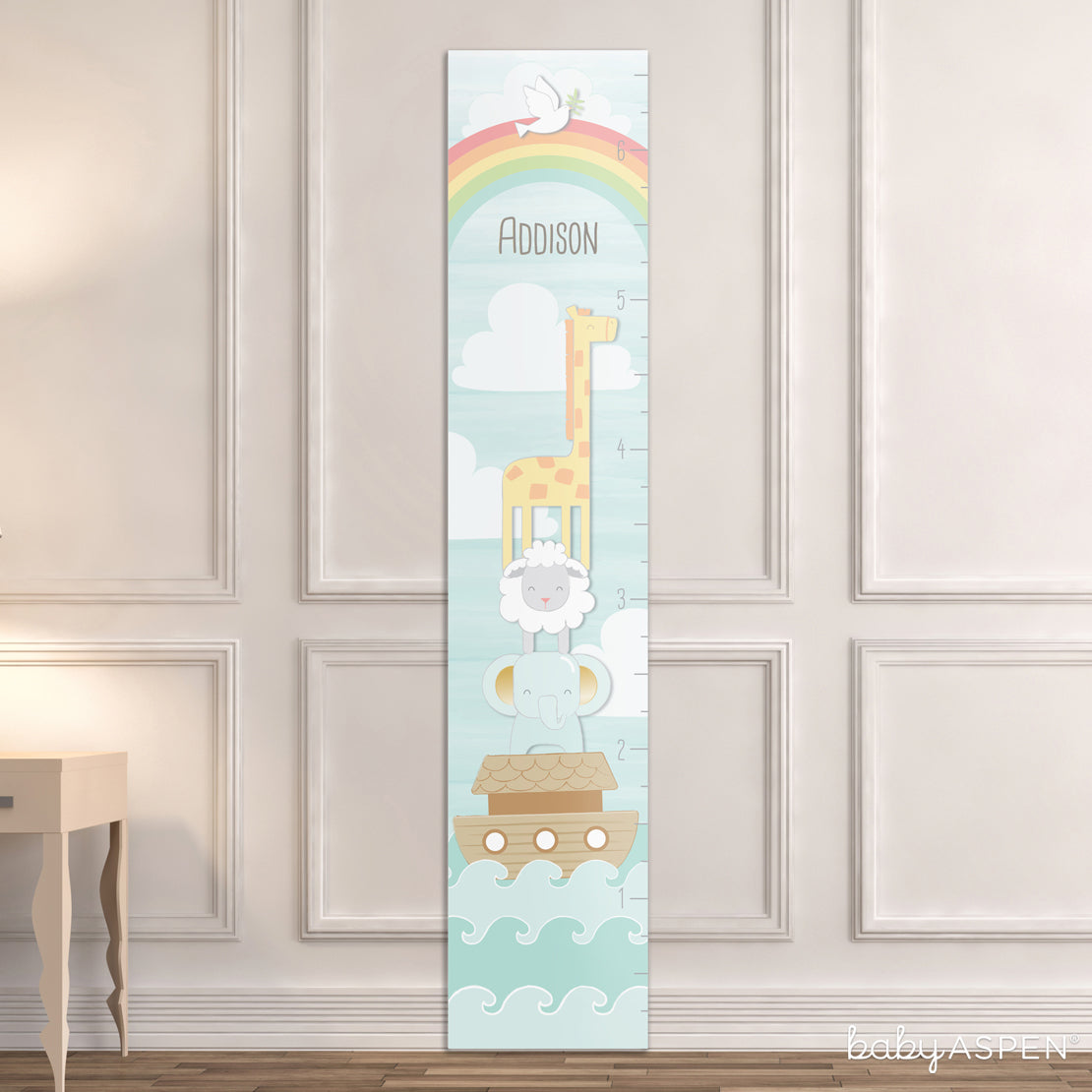 Growth Chart | Noah's Ark Themed Gifts For Your Biblical Baby | Baby Aspen