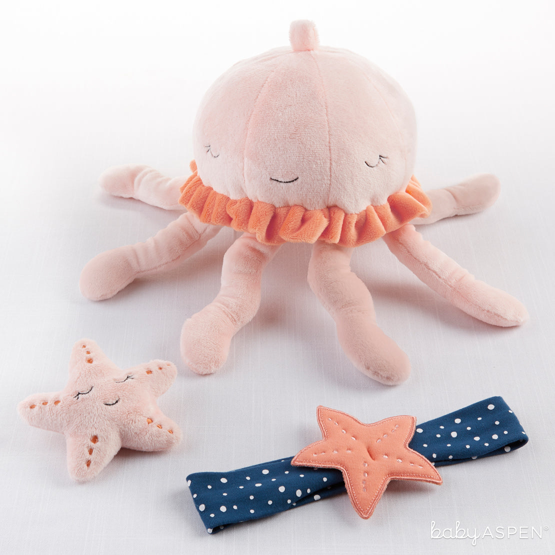 Jillian the Jellyfish Plush Plus | Celebrate Summer With Beach Friendly Baby Gifts | Baby Aspen