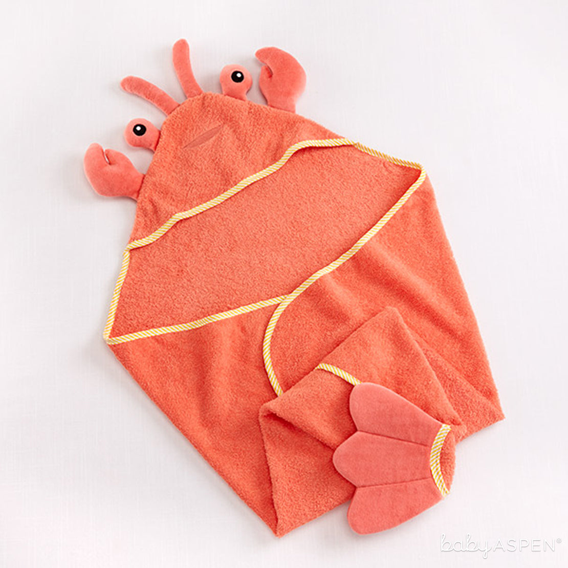 Lobster Hooded Towel | Celebrate Summer With Beach Friendly Baby Gifts | Baby Aspen