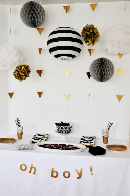Oh Boy | 8 Baby Shower Themes for Boys | Baby Aspen