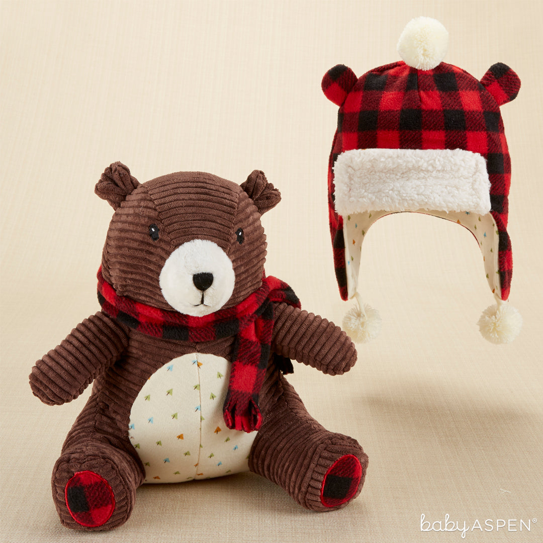 Pierre the Bear Plush Plus® Hat for Baby | Baby Aspen