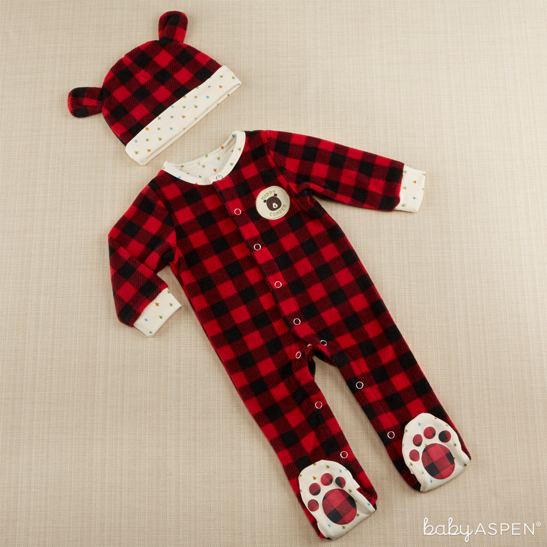 Plaid Fleece Pajama Gift Set | Baby Aspen