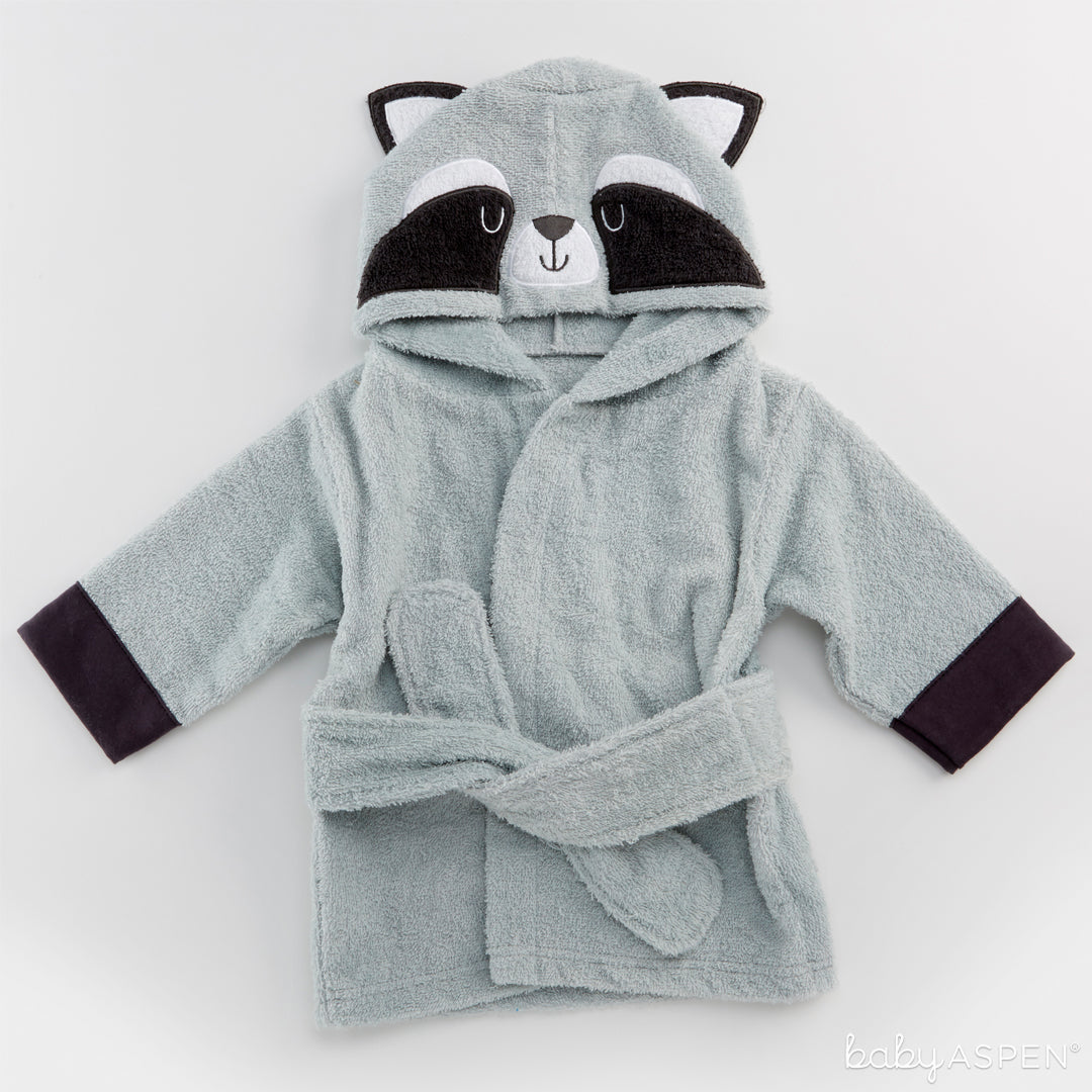 Raccoon Hooded Spa Robe | The Perfect Gifts For Your Little Forest Friend | Baby Aspen