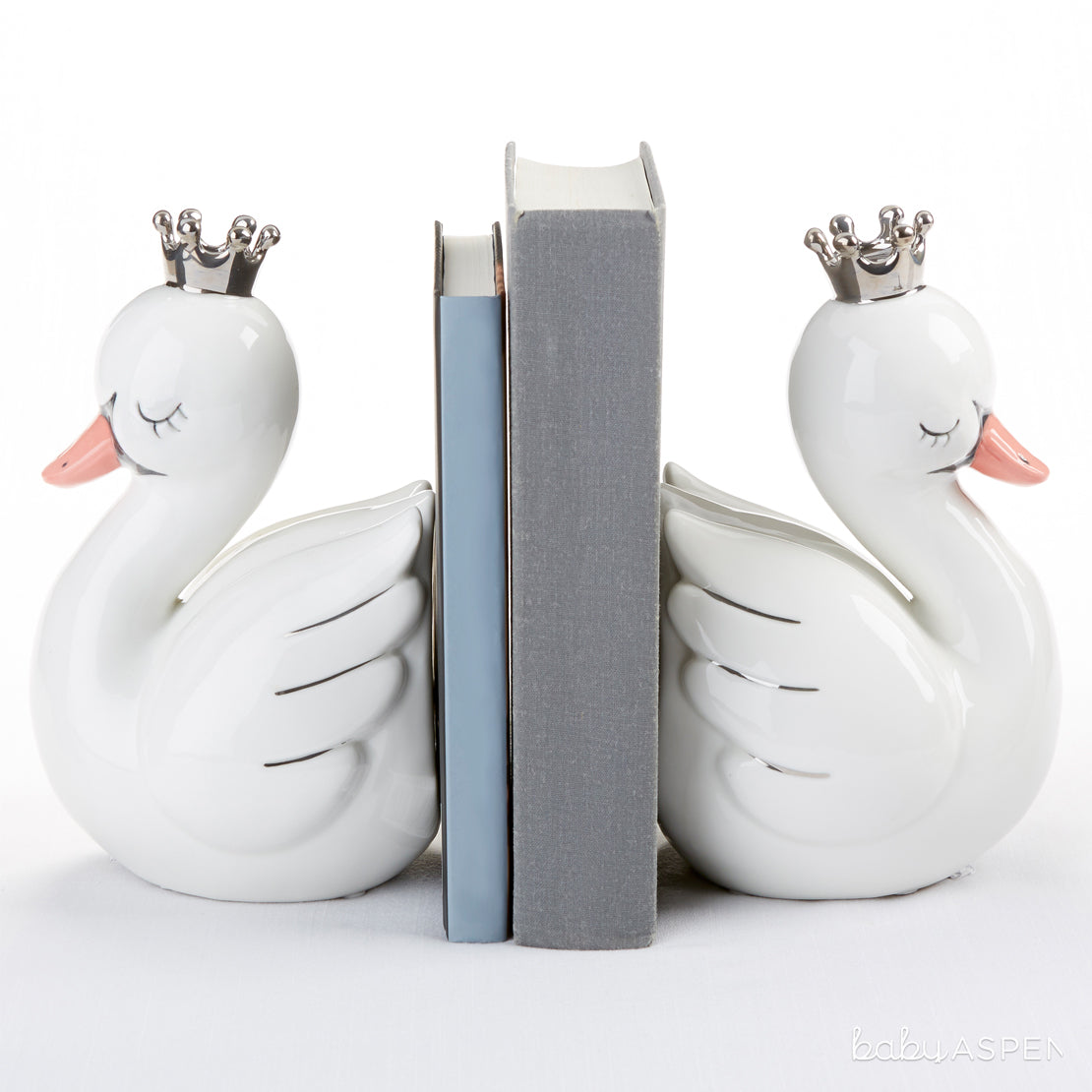 Swan Bookends | Magical Gifts For Your Fairy Princess | Baby Aspen